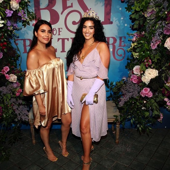 Large Baroque Crown w Tear Drop Swarovski Crystals - Picture 5 of 6